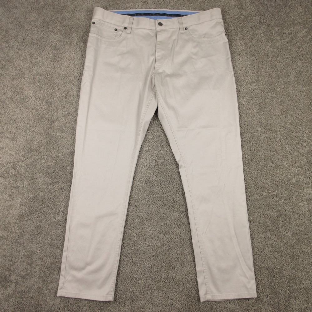 Brooks Brothers Pants Men 36x30 Beige Khaki Light Weight Advantage Stretch Chino